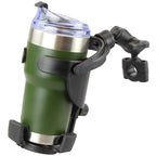 RAM level cup xl 32oz drinkhouder met RAM torque medium rail base - RAM Mounts RAM-B-408-75-1-A-417U