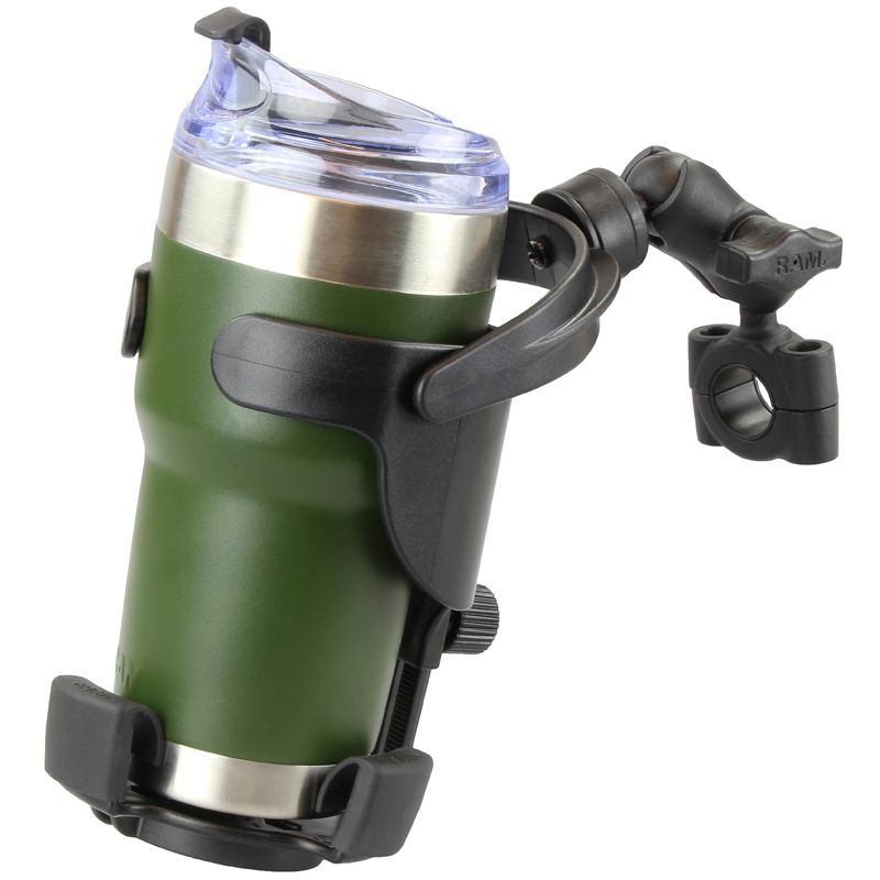 RAM Level Cup™ XL 32oz Drinkhouder met RAM Torque™ Medium Rail Base - RAM Mounts RAM-B-408-75-1-A-417U afbeelding 1