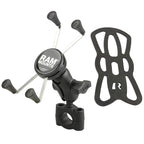 RAM X-Grip® Grote Telefoonhouder met Torque™ Medium Rail Base - Korte Arm - RAM Mounts RAM-B-408-75-1-A-UN10 afbeelding 2