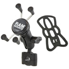 RAM X-Grip® Telefoonhouder met RAM Torque™ Medium Rail Base - Korte Arm - RAM Mounts RAM-B-408-75-1-A-UN7U afbeelding 2