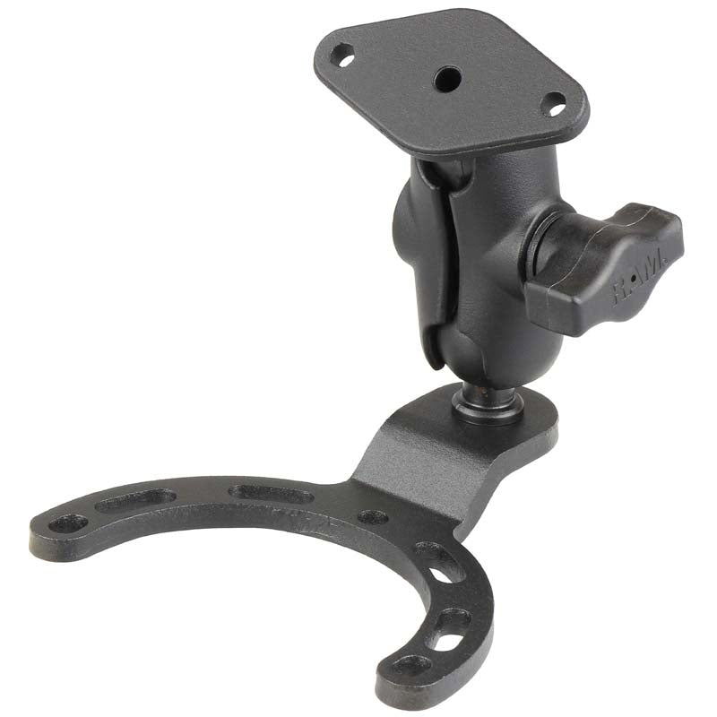 RAM kleine gas tank montage met diamantplaat - RAM Mounts RAM-B-410-A-238U