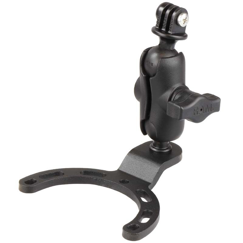 RAM Kleine Gas Tank Montage met Universele Actie Camera Adapter - RAM Mounts RAM-B-410-A-GOP1U afbeelding 2