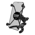 RAM X-Grip grote telefoonhouder met kleine tank basis - RAM Mounts RAM-B-410-A-UN10BU