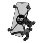 RAM X-Grip grote telefoonhouder met kleine tank basis - RAM Mounts RAM-B-410-A-UN10BU