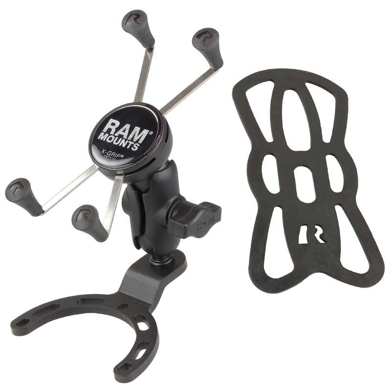RAM X-Grip® Grote Telefoonhouder met Kleine Tank Basis - RAM Mounts RAM-B-410-A-UN10BU afbeelding 2