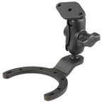 RAM grote gas tank mount met diamantplaat - RAM Mounts RAM-B-411-A-238U