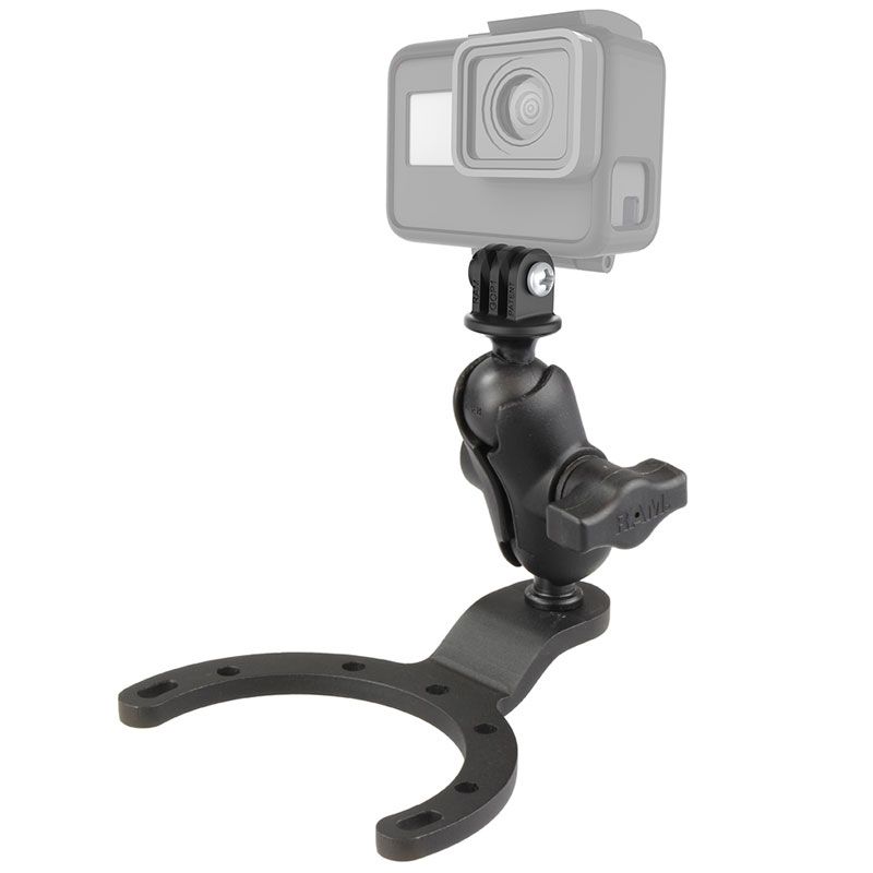 RAM Benzinetank-basis met Universele Actie Camera Adapter - Groot - RAM Mounts RAM-B-411-A-GOP1U afbeelding 1