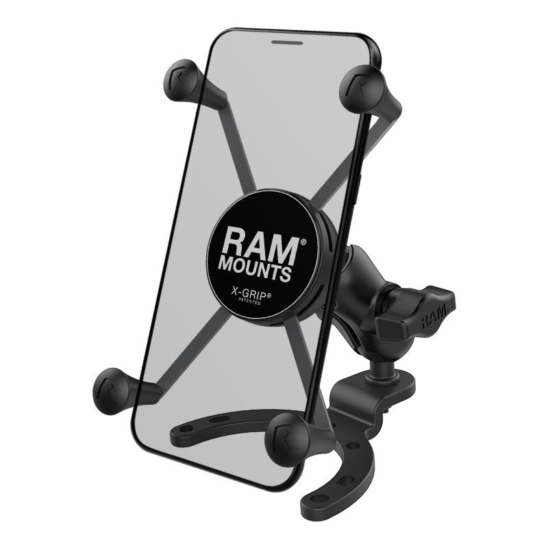 RAM X-Grip® Grote Telefoonhouder met Grote Tank Basis - RAM Mounts RAM-B-411-A-UN10BU afbeelding 1
