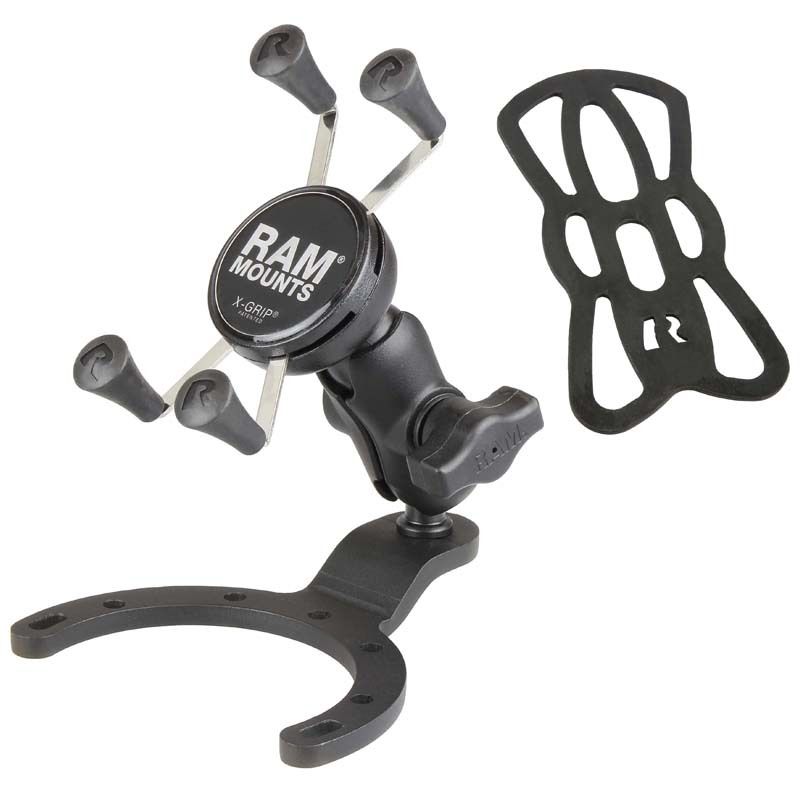 RAM X-Grip® Telefoonhouder met Grote Tank Basis - RAM Mounts RAM-B-411-A-UN7BU afbeelding 2