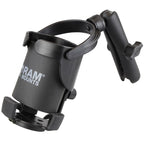 RAM Level Cup™ XL 32oz Drinkhouder met Dubbele Socket Arm - RAM Mounts RAM-B-417B-C-201U afbeelding 1