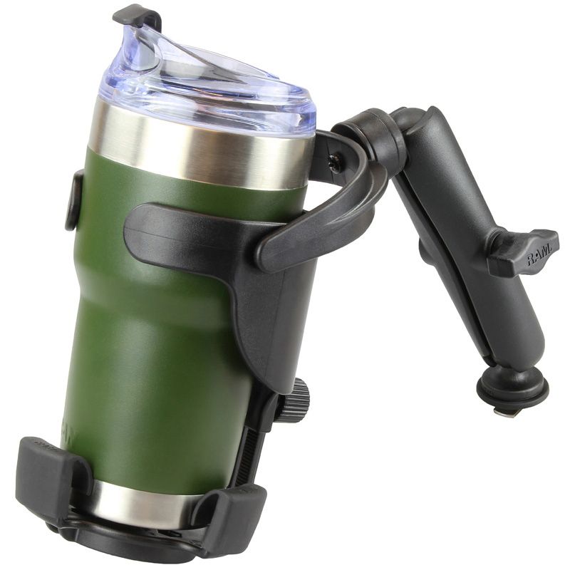 RAM Level Cup™ XL 32oz Drinkhouder met RAM Track Kogel™ Base - RAM Mounts RAM-B-417B-C-354-TRA1U afbeelding 1
