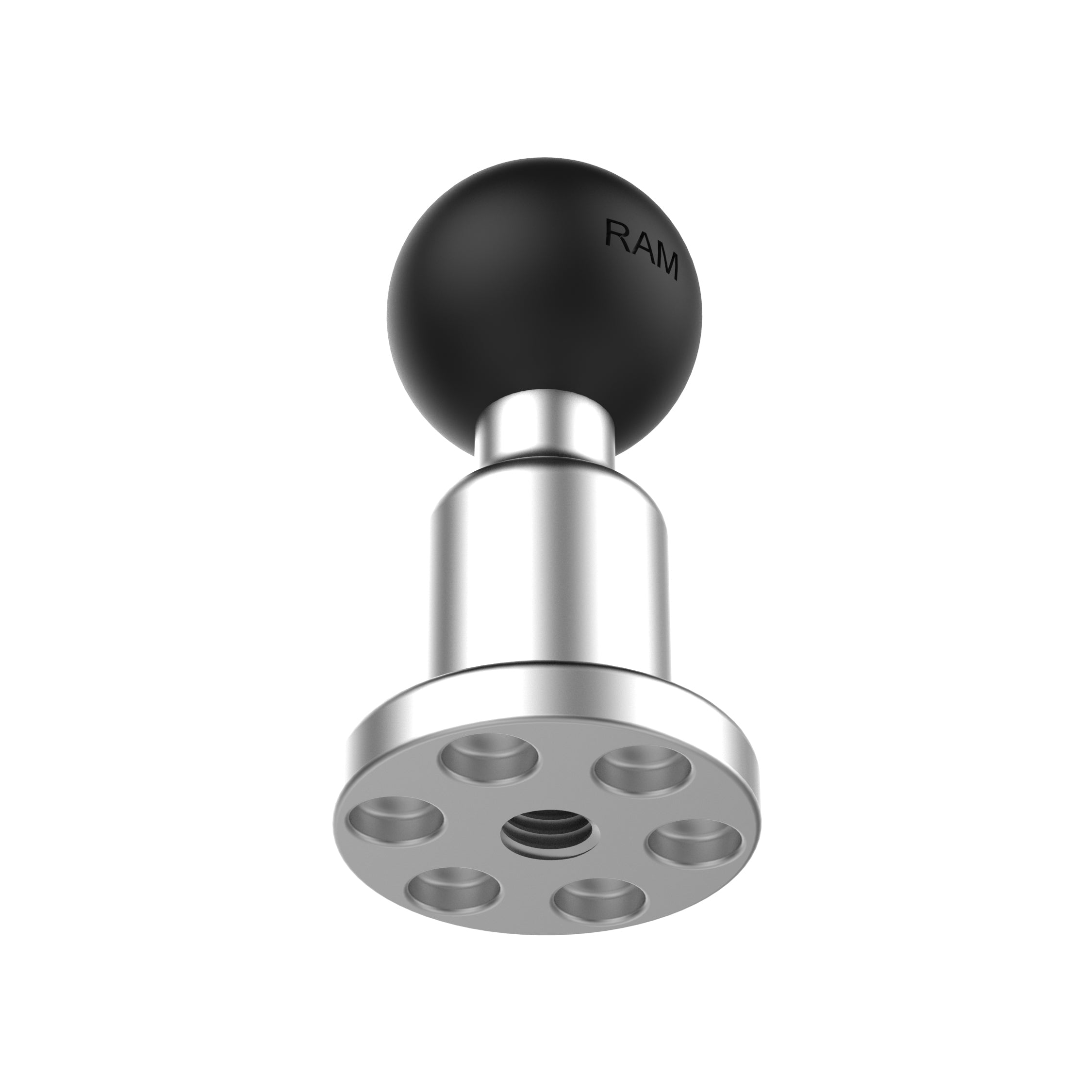 RAM Aluminum Pin-Lock Bal Adapter met 1/4 "-20 met Schroefdraadgat - B Maat - RAM Mounts RAM-B-463U afbeelding 2