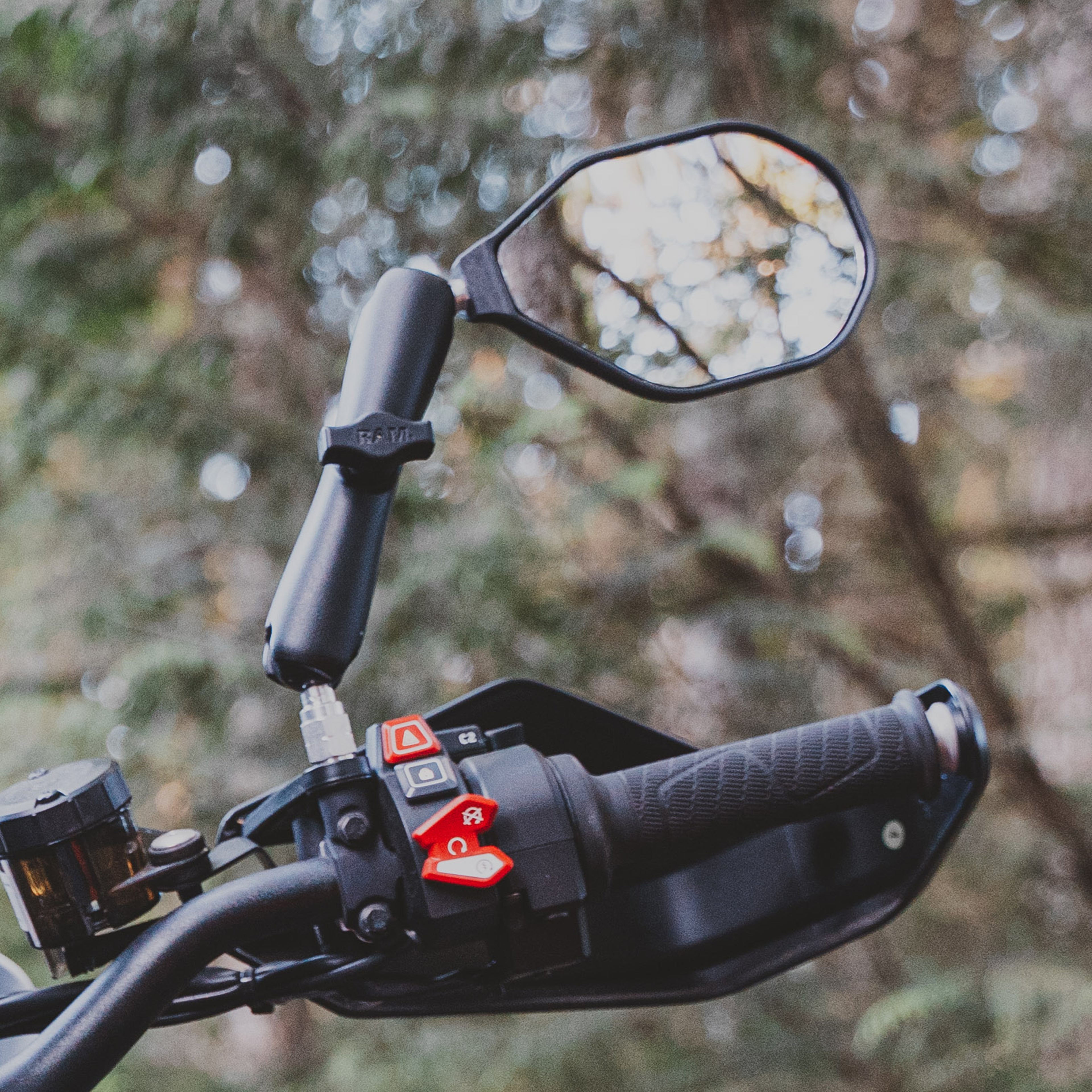RAM Tough-Mirror™ Rechter spiegel zonder kogel - RAM Mounts RAP-465RU afbeelding 4