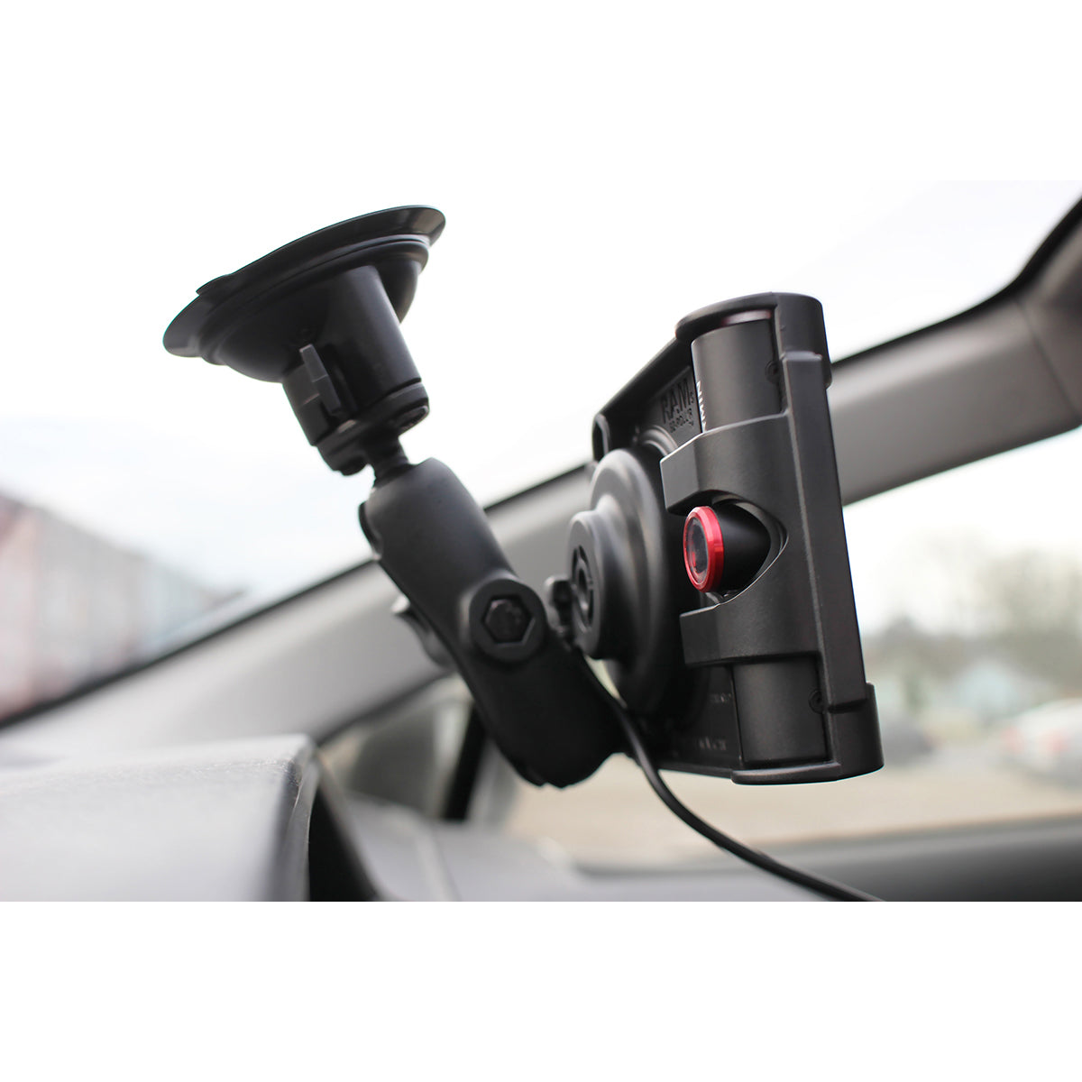 RAM EZ-Roll'r™ Vergrendelingshouder met bal voor Garmin nuviCam en dezlCam - RAM Mounts RAM-B-HOL-GA68LU afbeelding 6