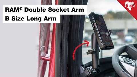 RAM Dubbele Arm - B Maat Lang - RAM Mounts RAM-B-201U-C afbeelding 11