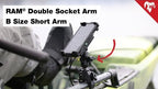 RAM Dubbele Arm - B Maat Kort - RAM Mounts RAM-B-201U-A afbeelding 11