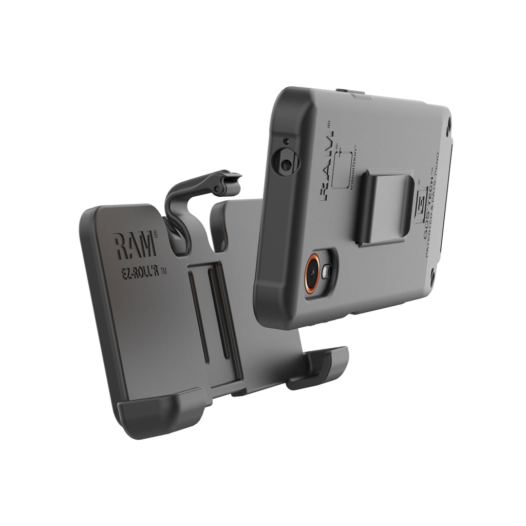 RAM EZ-Roll'r™ Cradle met riemkliksysteem voor XCover 7, 7 Pro & 6 Pro - RAM Mounts RAM-BC1L-SAM84U afbeelding 1