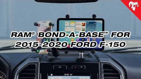 RAM Bond-A-Base™ Zwarte Lijm Basis met RAM Tough-Track™ - RAM Mounts RAP-398-BLK-TRACK-AU afbeelding 6