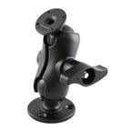 RAM balbevestiging met ronde amps plaat en grote ronde plaat kort - RAM Mounts RAM-D-101-C-254U