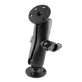 RAM universele dubbele bal montage met twee ronde platen en jam nut - RAM Mounts RAM-D-101-MIU