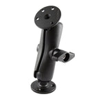 RAM Universele Dubbele Bal Montage met Twee Ronde Platen en Jam Nut - RAM Mounts RAM-D-101-MIU afbeelding 1