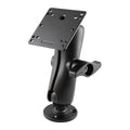 RAM dubbele bal montage met 100x100mm VESA plaat en grote knop medium - RAM Mounts RAM-D-101-NEC2U