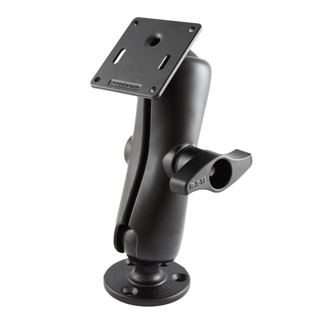 RAM 8" Bovenflenspaal met D-maat 75x75mm VESA-montage - RAM Mounts RAM-VP-TTMF8-D-101-2461U afbeelding 3