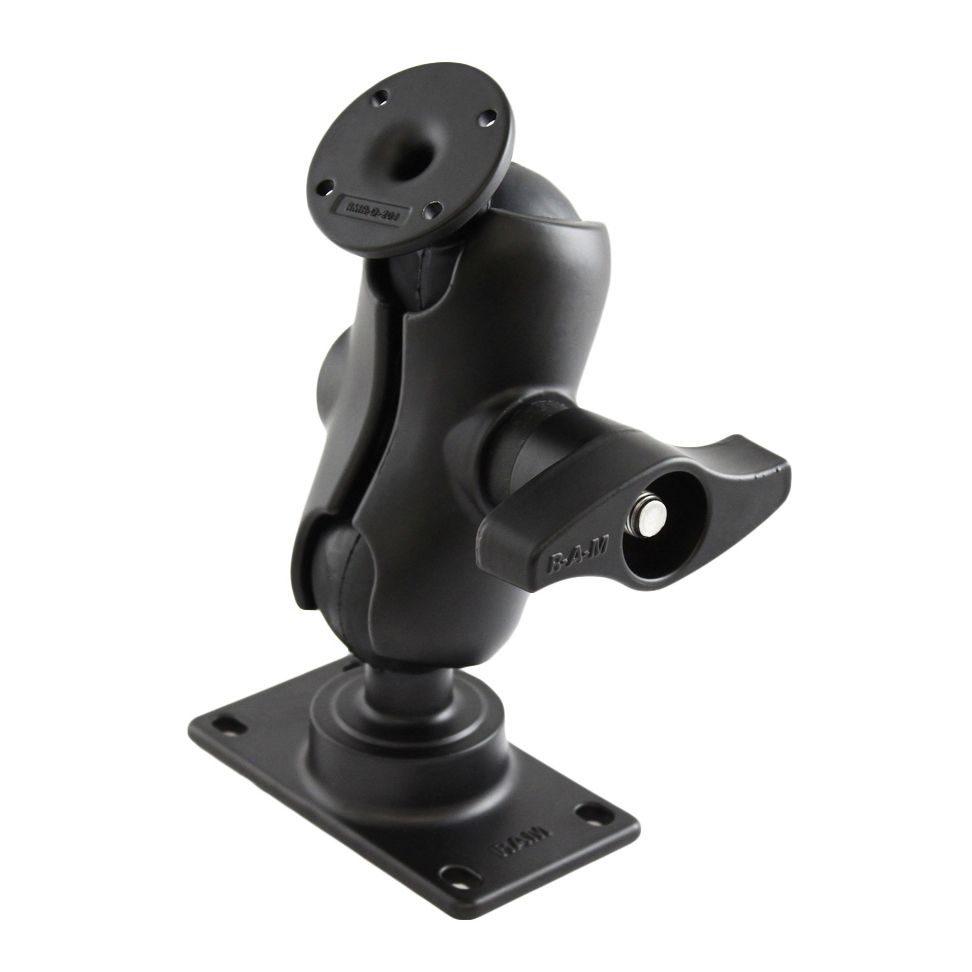RAM Dubbele Bal Montage met 50x100mm VESA-plaat - Kort - RAM Mounts RAM-D-101U-C-243 afbeelding 1