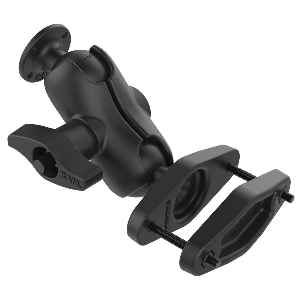 RAM 4" Vierkante Post Klemhouder met Ronde AMPS Plate - D Maat - RAM Mounts RAM-D-101U-C-247-4 afbeelding 2