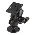 RAM dubbele bal montage met 75x75mm VESA plaat en klembout kort - RAM Mounts RAM-D-101U-C-MI1-2461