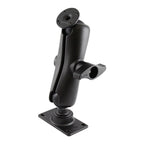 RAM Dubbele Bal Montage met Ronde AMPS-plaat en 50x100mm VESA-plaat - RAM Mounts RAM-D-101U-GAM1 afbeelding 1