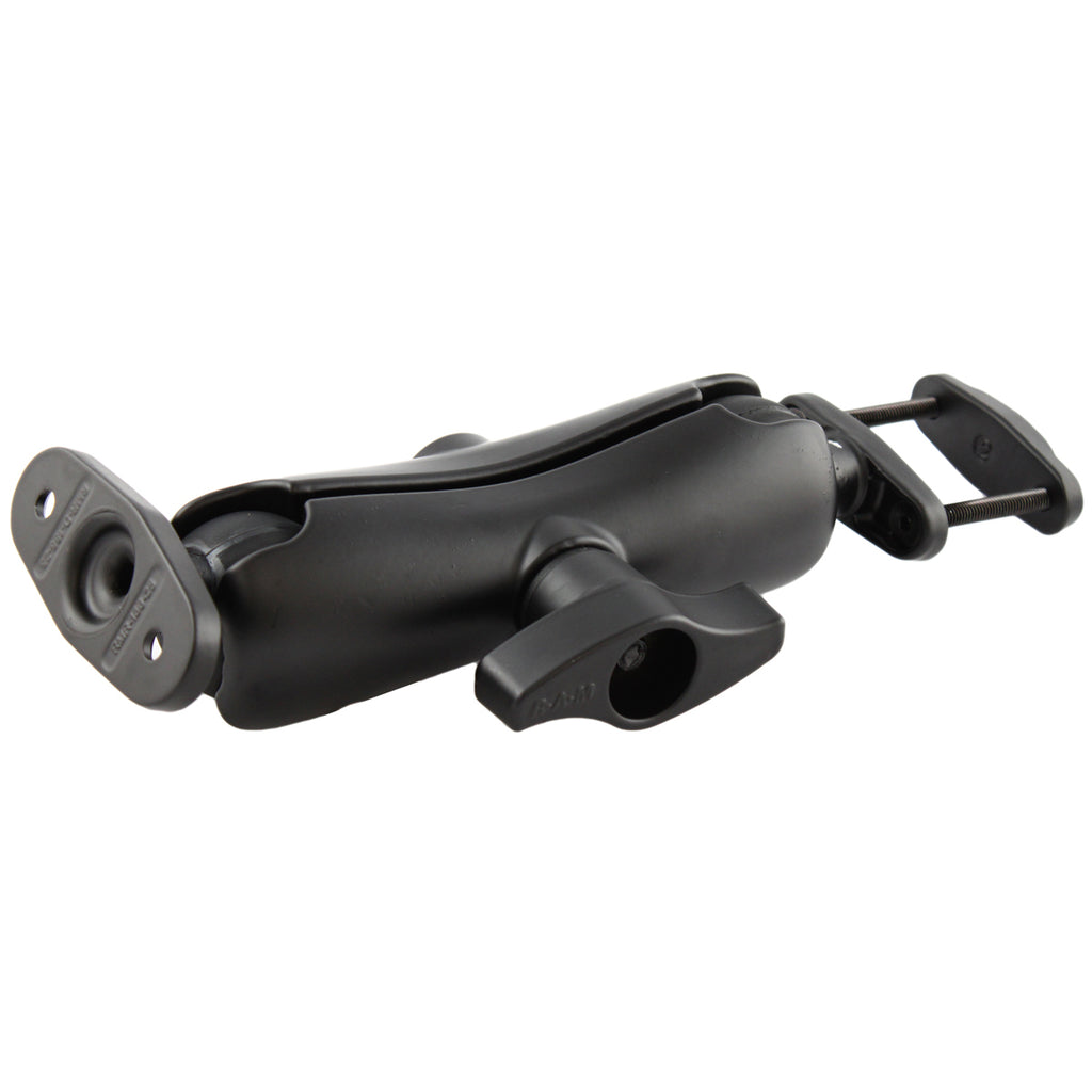RAM 2 vierkante post klembevestiging met 2 38 2 gat patroonplaat - RAM Mounts RAM-D-101U-HY1