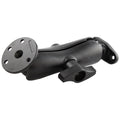RAM dubbele bal montage met ronde plaat en 2 38 2 gatspatroonplaat - RAM Mounts RAM-D-101U-HY2