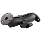 RAM dubbele bal montage met ronde plaat en 2 38 2 gatspatroonplaat - RAM Mounts RAM-D-101U-HY2