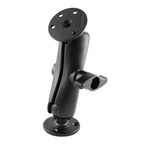 RAM dubbele bal montage met twee grote ronde platen d maat medium - RAM Mounts RAM-D-101U