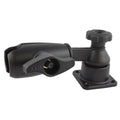 RAM horizontale swing arm mount met enkele socket arm - RAM Mounts RAM-D-109HS-4U