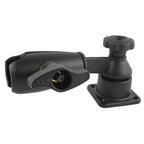 RAM horizontale swing arm mount met enkele socket arm - RAM Mounts RAM-D-109HS-4U