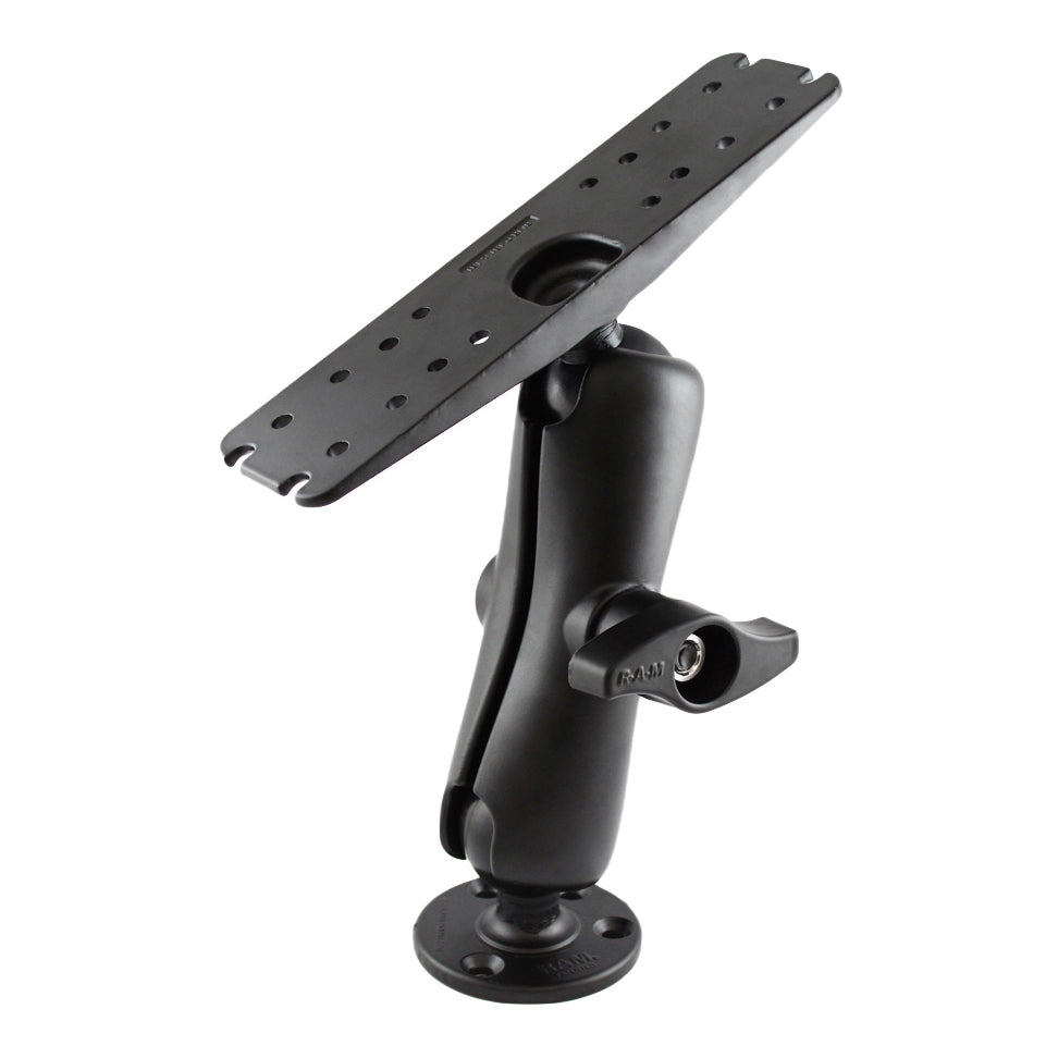 RAM grote marine elektronica montage met jam nut medium - RAM Mounts RAM-D-111-MIU