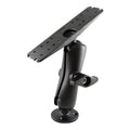 RAM grote marine elektronica montage met jam nut medium - RAM Mounts RAM-D-111-MIU