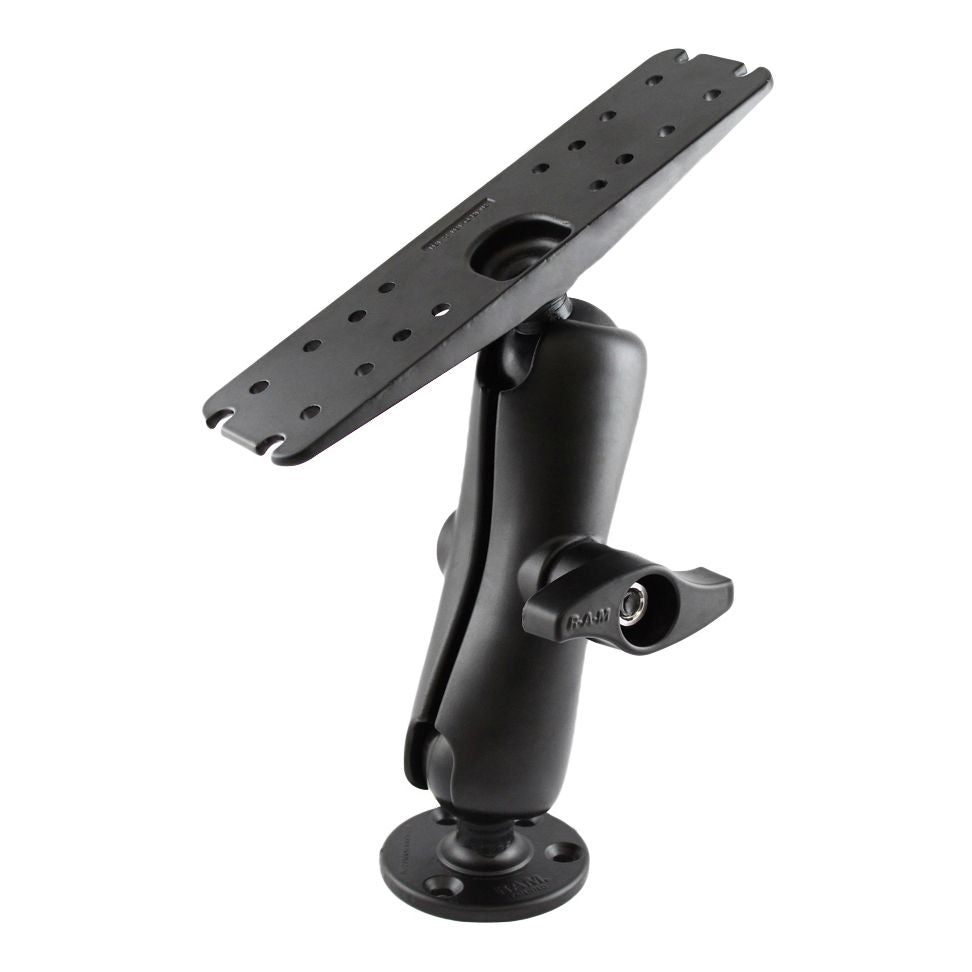 RAM Grote Marine Elektronica Montage met Jam Nut - Medium - RAM Mounts RAM-D-111-MIU afbeelding 1
