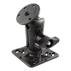 RAM Drill-Down Mount met enkele Socket Arm & Grote Ronde Plaat - RAM Mounts RAM-D-112-D afbeelding 1
