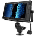 RAM marine electronics mount met RAM hi torq sleutel - RAM Mounts RAM-D-115-C-KNOB9H
