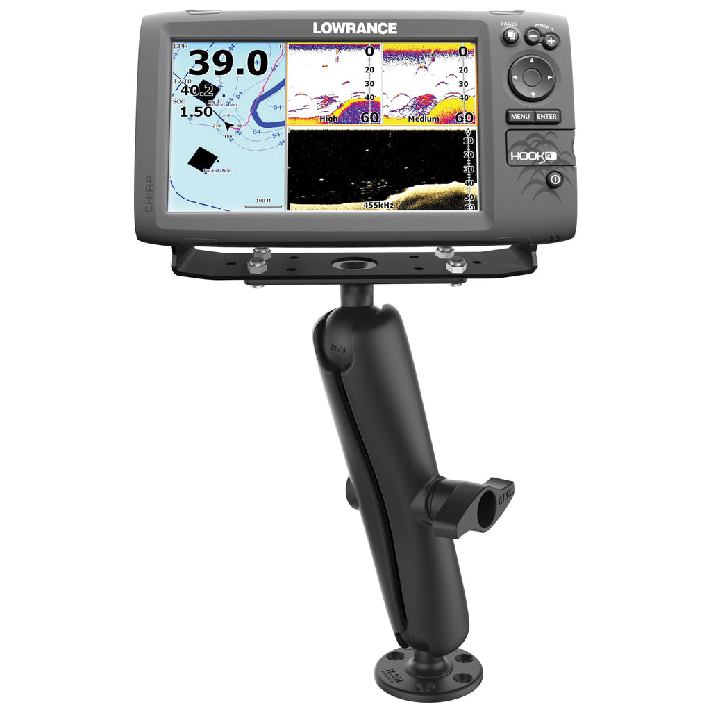 RAM marine elektronica mount d grootte lang - RAM Mounts RAM-D-115-E