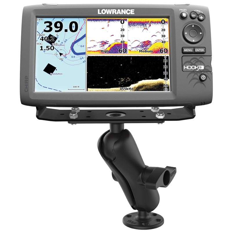 RAM marine electronics mount d maat medium - RAM Mounts RAM-D-115
