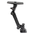RAM ratchet uitgebreide horizontale montage met grote elektronica plaat - RAM Mounts RAM-D-162H-MC1