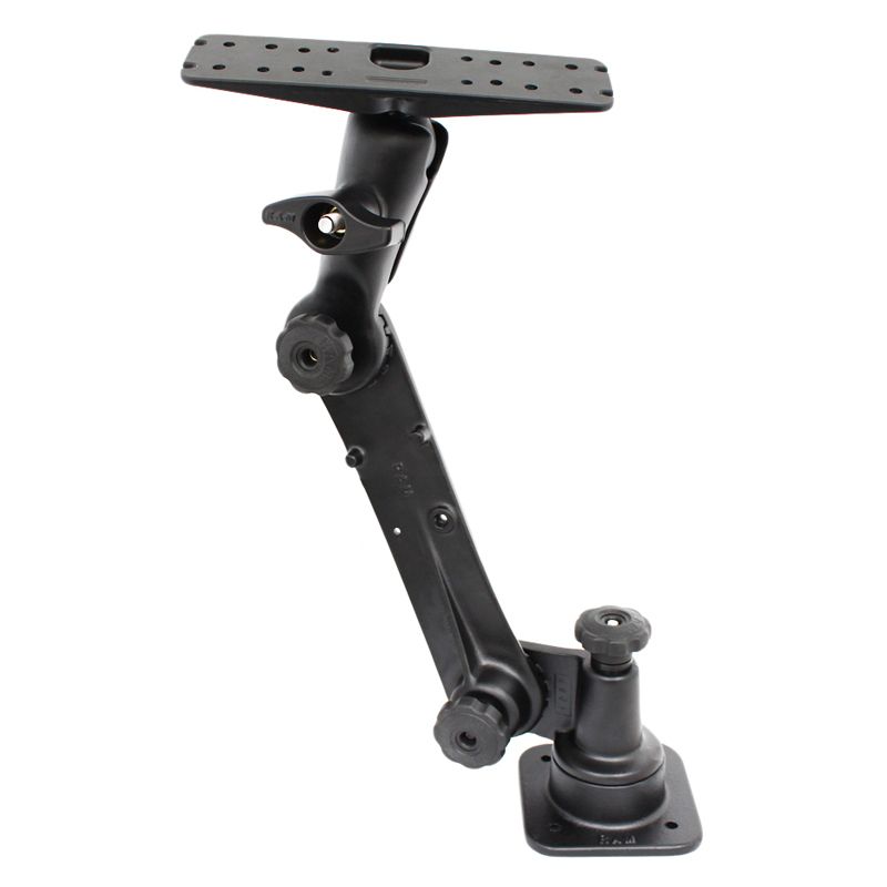 RAM Ratchet™ Uitgebreide Horizontale Montage met Grote Elektronica Plaat - RAM Mounts RAM-D-162H-MC1 afbeelding 1