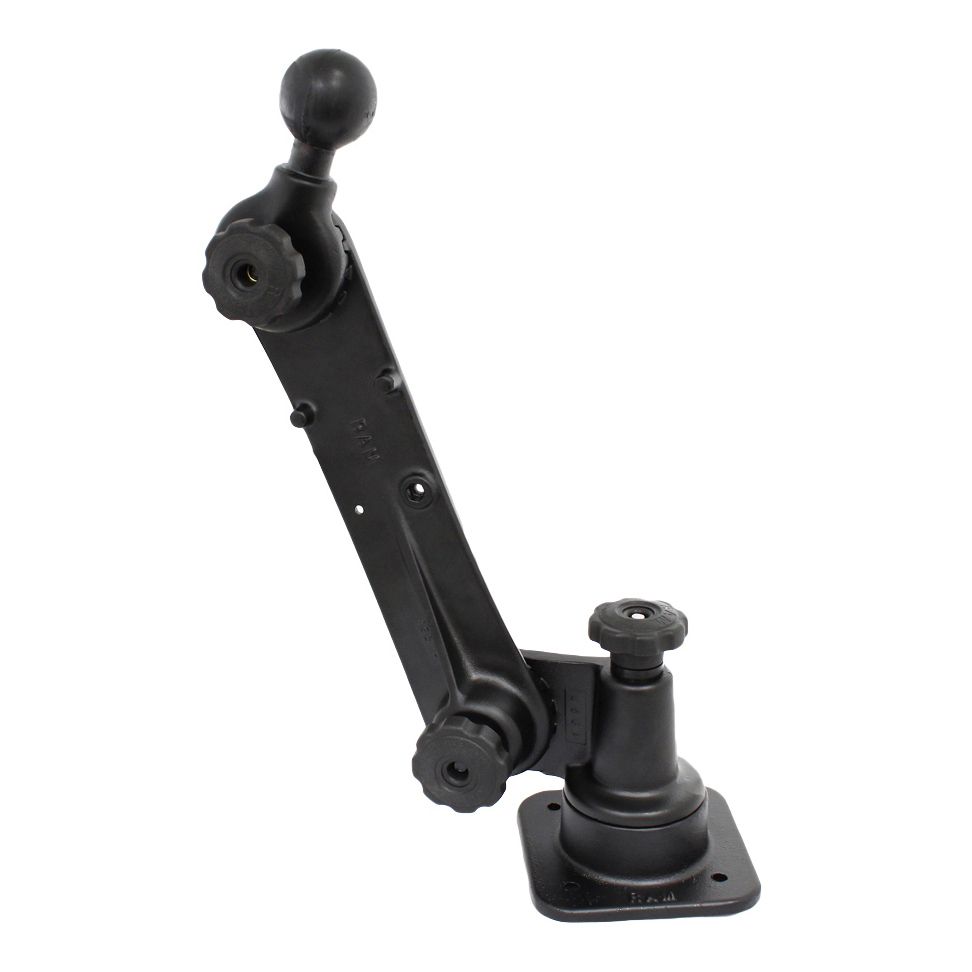 RAM Ratchet™ Horizontale Basis met Bal - D Maat - RAM Mounts RAM-D-162H-MC4 afbeelding 1
