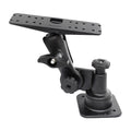 RAM ratchet horizontale montage met grote elektronica plaat - RAM Mounts RAM-D-162H-MC5