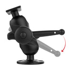 RAM Boring-down Bal Mount voor Humminbird Helix 8-15, XPLORE & Apex - RAM Mounts RAM-D-202-25-C-202-KNOB9HU afbeelding 2