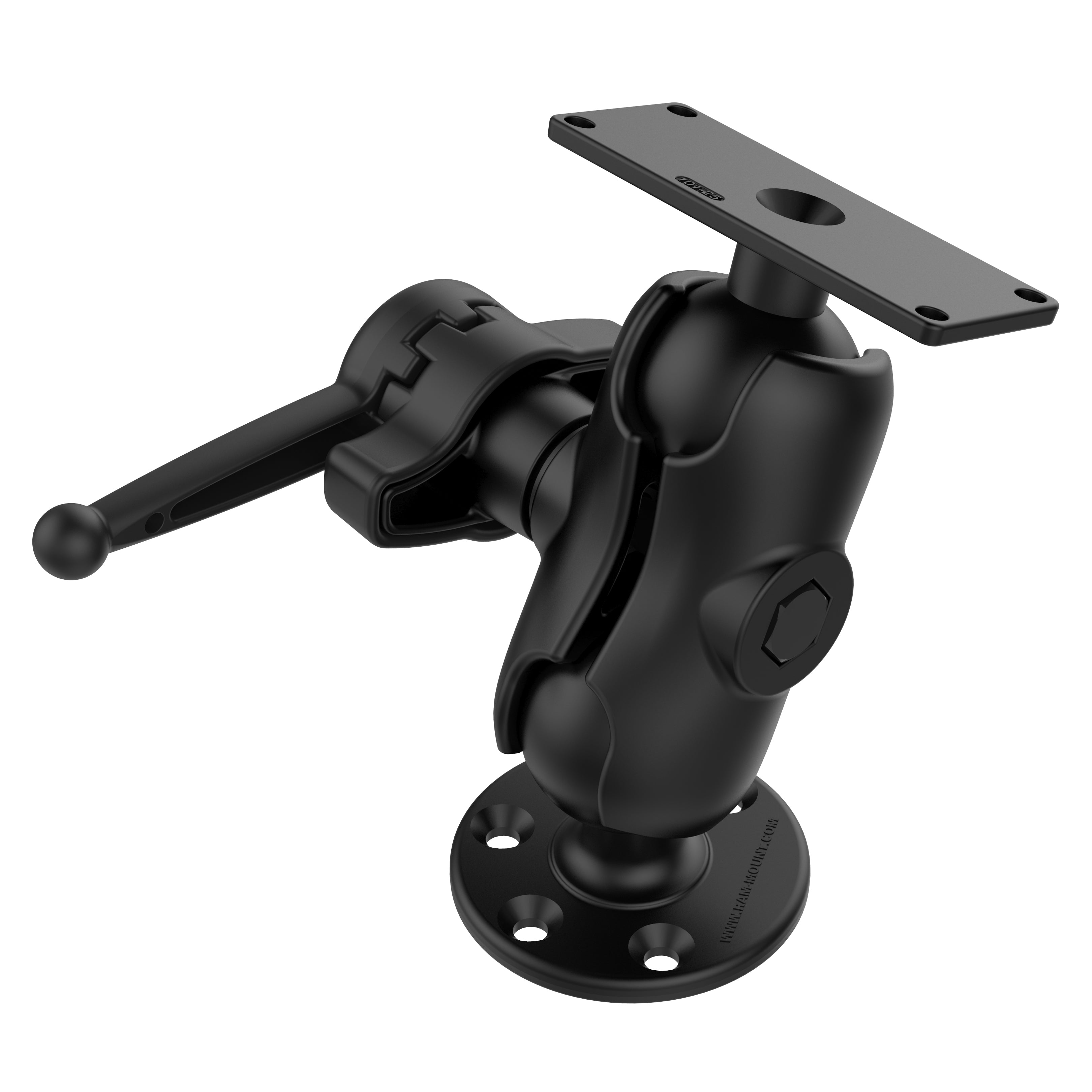 RAM Boring-down Bal Mount voor Humminbird Helix 8-15, XPLORE & Apex - RAM Mounts RAM-D-202-25-C-202-KNOB9HU afbeelding 4